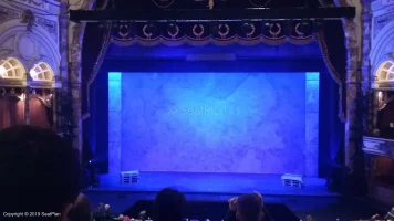 London Coliseum Dress Circle D26 view from seat photo