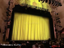 Golden Theatre Orchestra L117 view from seat photo