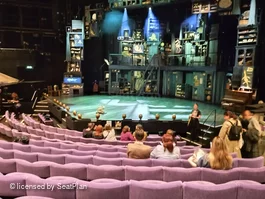 National Theatre - Olivier Stalls L17 view from seat photo