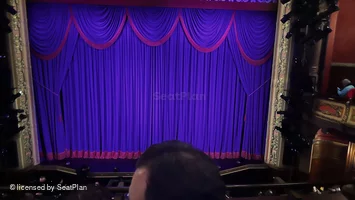 Lyceum Theatre Mezzanine C107 view from seat photo