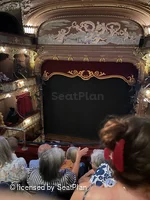 Apollo Theatre Grand Circle D10 view from seat photo