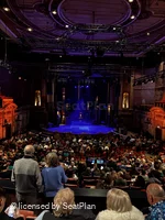 Alexandra Palace Theatre Circle D19 view from seat photo