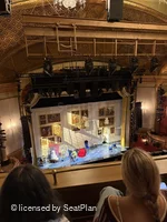 St James Theatre Balcony B7 view from seat photo