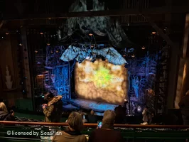 Apollo Victoria Theatre Dress Circle K6 view from seat photo