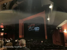 Marquis Theatre Orchestra Q22 view from seat photo