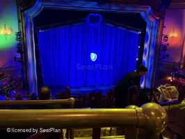 St James Theatre Mezzanine J1 view from seat photo