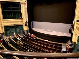 Hudson Theatre Dress Circle A10 view from seat photo