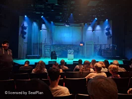 Lucille Lortel Theatre Orchestra F107 view from seat photo