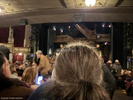 Broadhurst Theatre Orchestra O114 view from seat photo