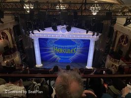 Theatre Royal Drury Lane Balcony E21 view from seat photo