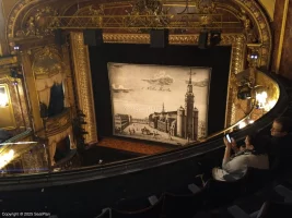 Theatre Royal Haymarket Upper Circle D5 view from seat photo