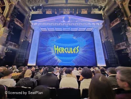 Theatre Royal Drury Lane Stalls H26 view from seat photo