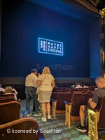 Belasco Theatre Orchestra J1 view from seat photo