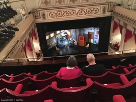 Vaudeville Theatre Upper Circle G7 view from seat photo