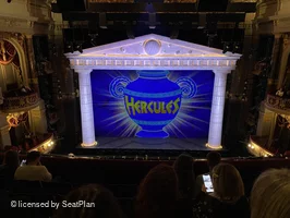 Theatre Royal Drury Lane Grand Circle E26 view from seat photo