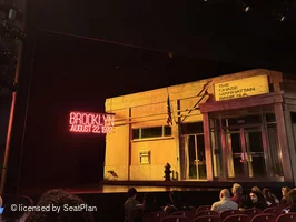 August Wilson Theatre Orchestra F3 view from seat photo