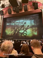 Bernard B. Jacobs Theatre Orchestra K101 view from seat photo