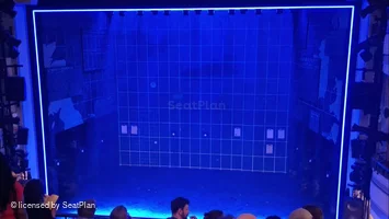 Fortune Theatre Dress Circle F11 view from seat photo