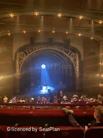 Lyric Theatre Dress Circle C105 view from seat photo