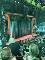 Studio 54 Theatre Front Mezzanine DD15 view from seat photo