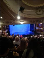 London Coliseum Dress Circle L48 view from seat photo
