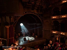 Palace Theatre Dress Circle D33 view from seat photo