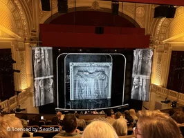 Samuel J. Friedman Theatre Mezzanine D106 view from seat photo