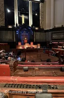 London County Hall Courtroom Stalls E130 view from seat photo