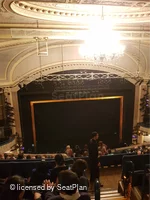 Ambassador Theatre Rear Mezzanine E101 view from seat photo