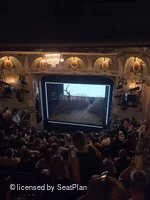 Ambassadors Theatre Circle K1 view from seat photo