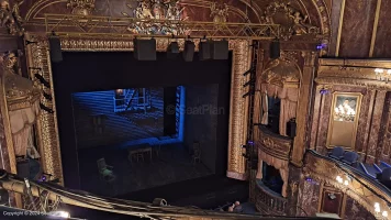 Theatre Royal Haymarket Upper Circle A25 view from seat photo