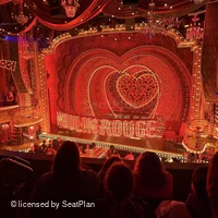 Al Hirschfeld Theatre Mezzanine D6 view from seat photo