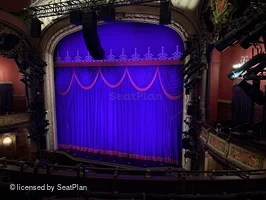 Lyceum Theatre Mezzanine E8 view from seat photo
