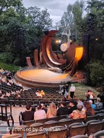 Regent's Park Open Air Theatre Upper Left Q10 view from seat photo