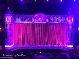 London Palladium Royal Circle F27 view from seat photo