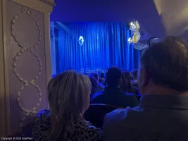 Criterion Theatre Stalls K1 view from seat photo