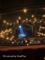 Lyric Theatre Balcony E11 view from seat photo