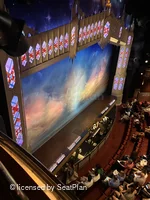 Prince of Wales Theatre Loge 4 1 view from seat photo