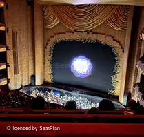 Metropolitan Opera House Dress Circle F16 view from seat photo