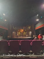 Charing Cross Theatre Stalls K6 view from seat photo