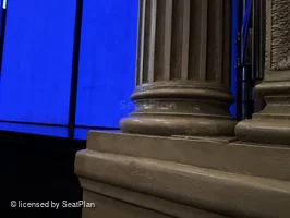 Music Box Theatre Orchestra B12 view from seat photo