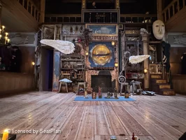 Sam Wanamaker Playhouse Playhouse Pit A3 view from seat photo