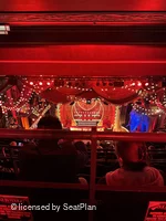 Piccadilly Theatre Grand Circle M16 view from seat photo