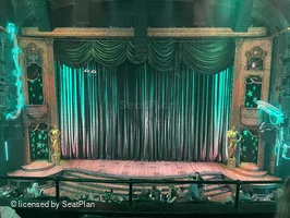 Studio 54 Theatre Front Mezzanine CC111 view from seat photo