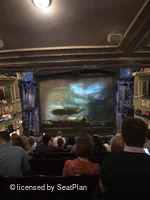 Sondheim Theatre Dress Circle G14 view from seat photo