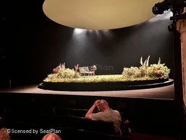 Garrick Theatre Stalls E1 view from seat photo