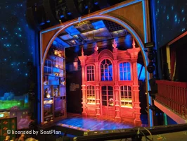 Savoy Theatre Dress Circle A4 view from seat photo