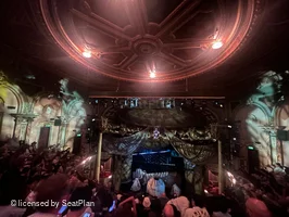 His Majesty's Theatre Grand Circle H16 view from seat photo