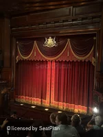 St Martin's Theatre Dress Circle E19 view from seat photo