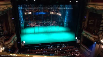 Noel Coward Theatre Grand Circle A19 view from seat photo